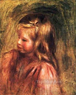  pierre deco art - portrait of coco Pierre Auguste Renoir